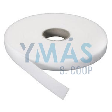 CINTA VELCRO MACHO BLANCA 50MM ADHESIVA (X MTRS)