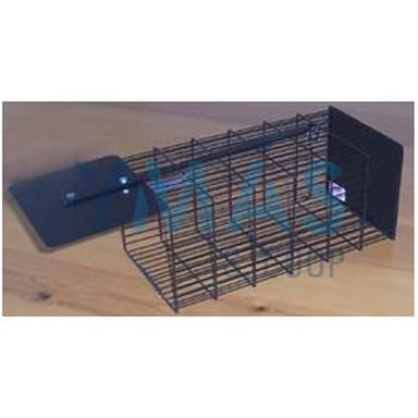 JAULA TRAMPA RATAS Nº1 30X15X13CM METALICA