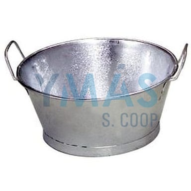 BARREÑO GALVANIZADO BAÑO 28  70CM 62L