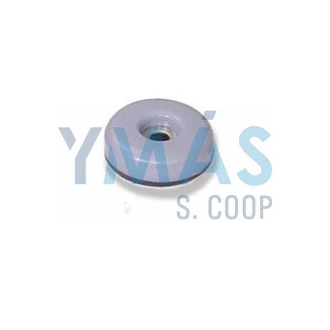 DESLIZADOR MUEBLE ADHESIVO C/TORNILLO 25MM GRIS