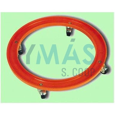 SOPORTE BOTELLA BUTANO PLASTICO R/METALICA 32MM