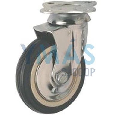 RUEDA SERIE 3/80 GN C/PLATINA AFO