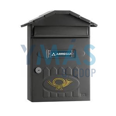 BUZON EXTERIOR ACERO VILLA GRAFITO
