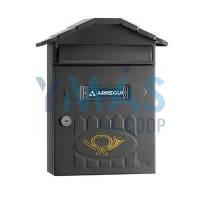 BUZON EXTERIOR ACERO VILLA GRAFITO