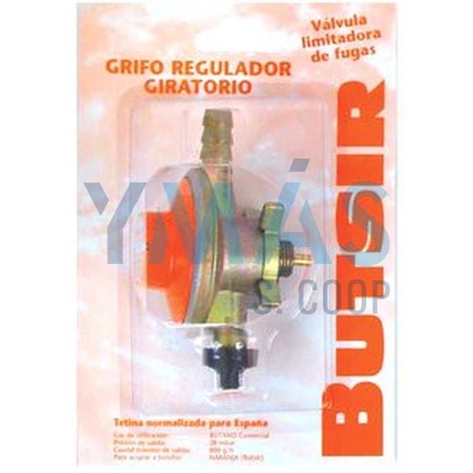 REGULADOR GIRATORIO BOTELLA NARANJA 28GR BUTSIR