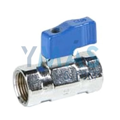 VALVULA ESFERA LATON MINI H-H 3/4