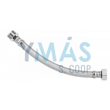CONEXION INOX. M3/8-H3/8 15CM DIAM.12,5MM