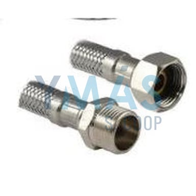 JGO.CONEXION INOX.3/8H-M10/100 35CM P/MONOMANO