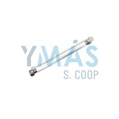 TUBO EXTENSIBLE P/GAS 1/2 H-H 30-60 INOX.BLANCO