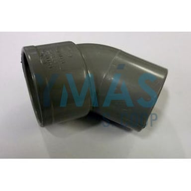CODO 75-45 PVC M-H