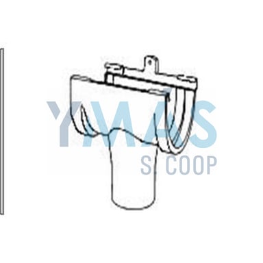 CONECTOR UNIVERSAL COLOR COBRE P/CANALON