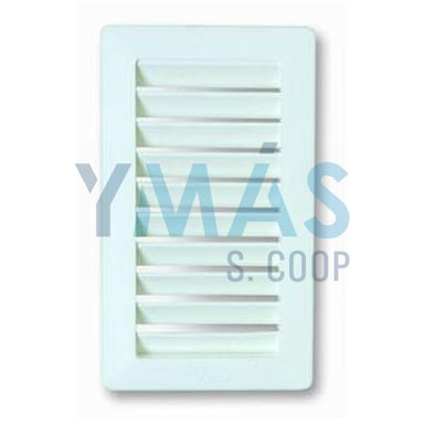 REJILLA SHUN PLASTICO 24X14CM BLANCA
