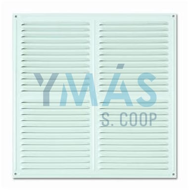 REJILLA 30X30CM LACADA BLANCA