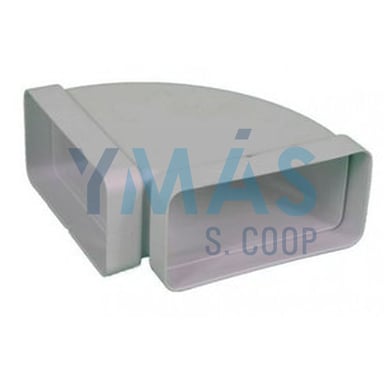 CODO RECTANG.HORIZONTAL 90 147X70-120 SERIE 0400