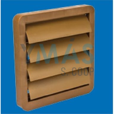 VENTANILLA EXTERIOR REDONDA 120 MARRON SERIE 0400