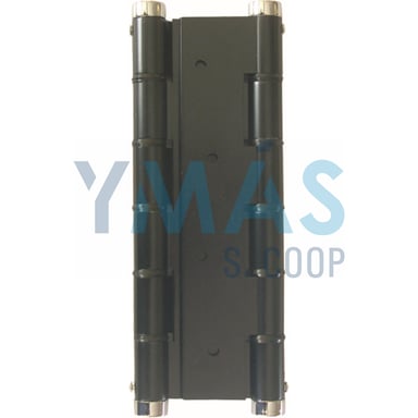 BISAGRA DOBLE ACCION NEGRA ALUMINIO BS10