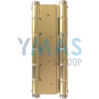 BISAGRA DOBLE ACCION ORO ALUMINIO BS10
