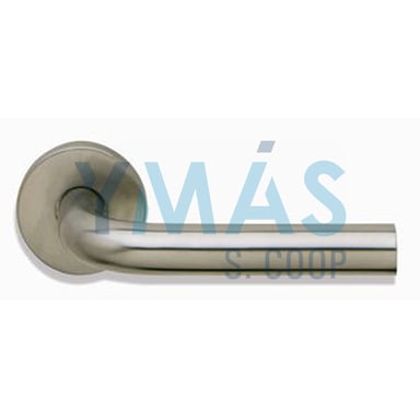 MANILLA ROSETA ACERO INOX SATINADO