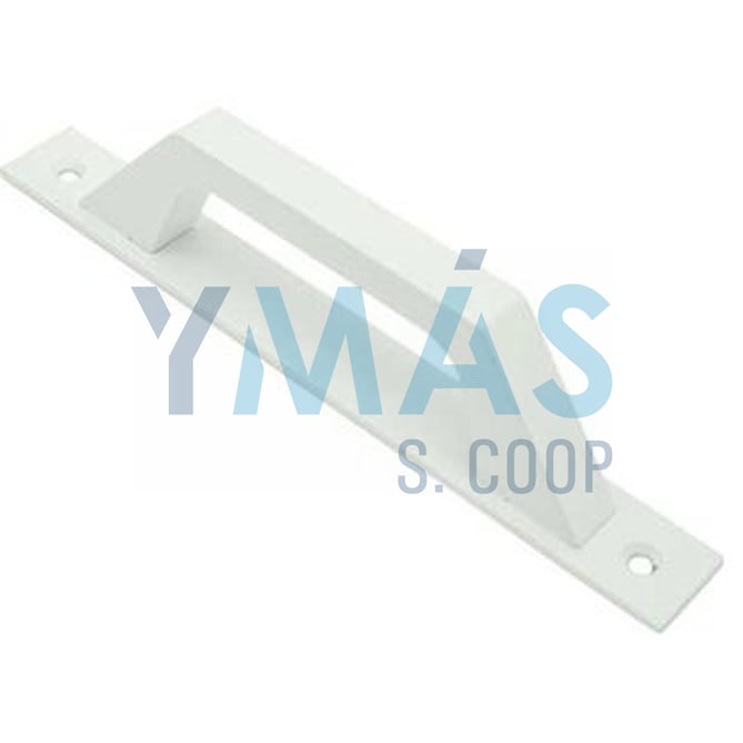 ASA PLACA RECTA 6804 ALUMINIO BLANCO