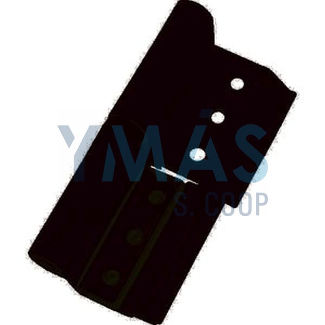 BISAGRA DERECHA ALUMINIO NEGRO 6813