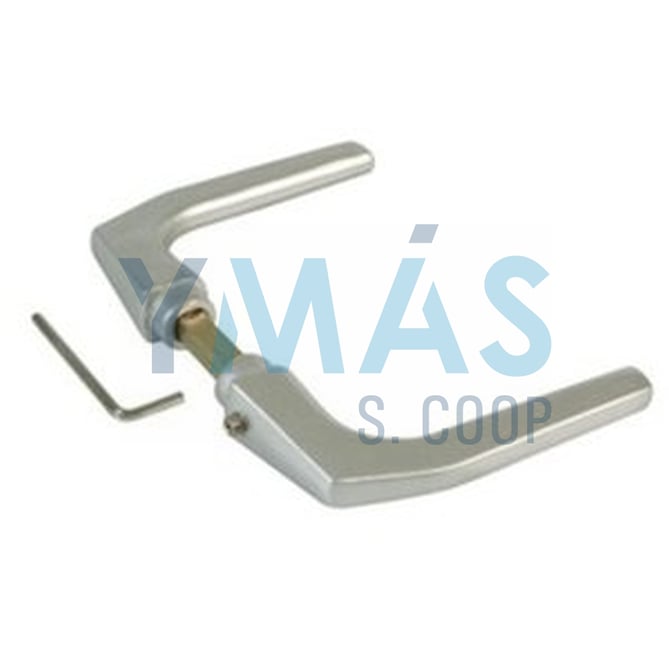 MANILLA ALUMINIO PLATA MOD.2113 61-65X130
