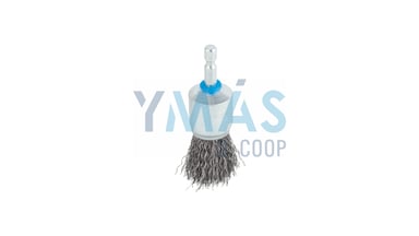 CEPILLO BROCHA 25MM VASTAGO 6MM