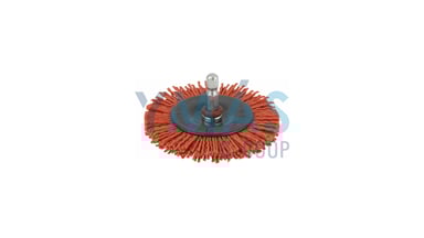 CEPILLO DISCO 100MM NYLON VASTAGO 6MM