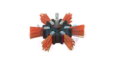 PULIDOR LAMINAS NYLON 100MM VASTAGO 6MM