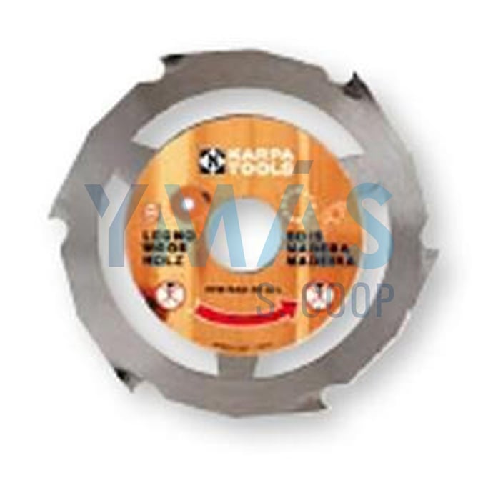 DISCO MADERA/PVC 115MM 22,2MM