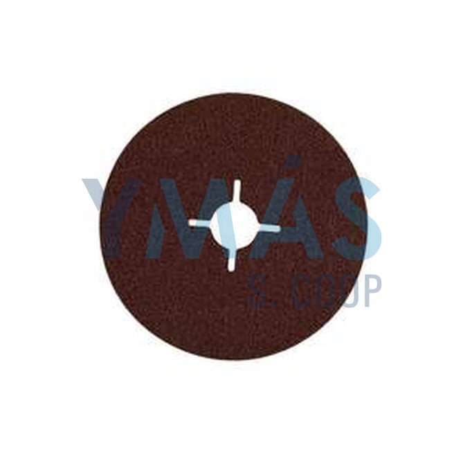 DISCO FIBRA ACERO/ALUM/MADERA 125X22 GR A-B02 V24