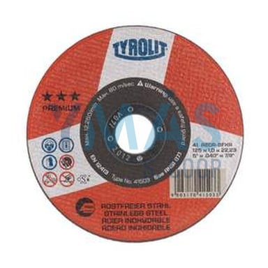 DISCO ACERO CORTE PLANO 115X1X22,23 A60R-BFP