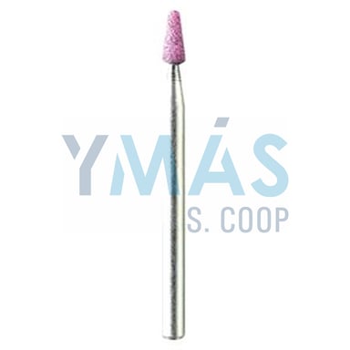 MUELA CONICA RUBI 3X8MM (2 UNDS.) PG MINI-1