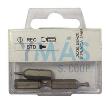 PUNTA RECTA 0,6X4,5 BOLSA 6314-0,6X4,5BS