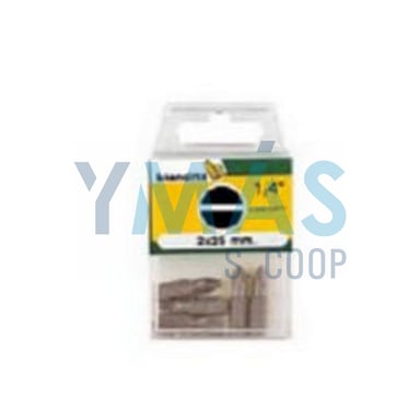 PUNTA ATORNILLAR RECTA 5,5X0,8X25 1/4  10UDS EXTRA