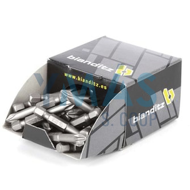 PUNTA ATORNILLAR PH 2X50 1/4" 50UDS EXTRA