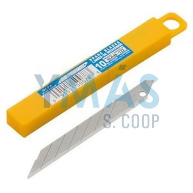 CUCHILLA CAJA 10 UDS 80X9MM SAB-10 (10 UNDS)
