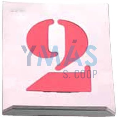 NUMERADOR CHAPA DE 70 MM.