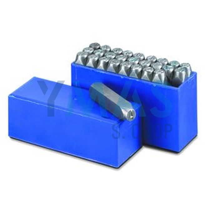 MARCADOR GOLPE ABECEDARIO 10MM