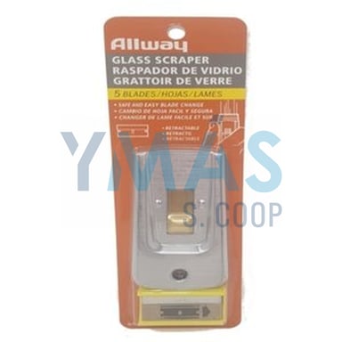 RASACAVIDRIOS METALICO RETRACTIL