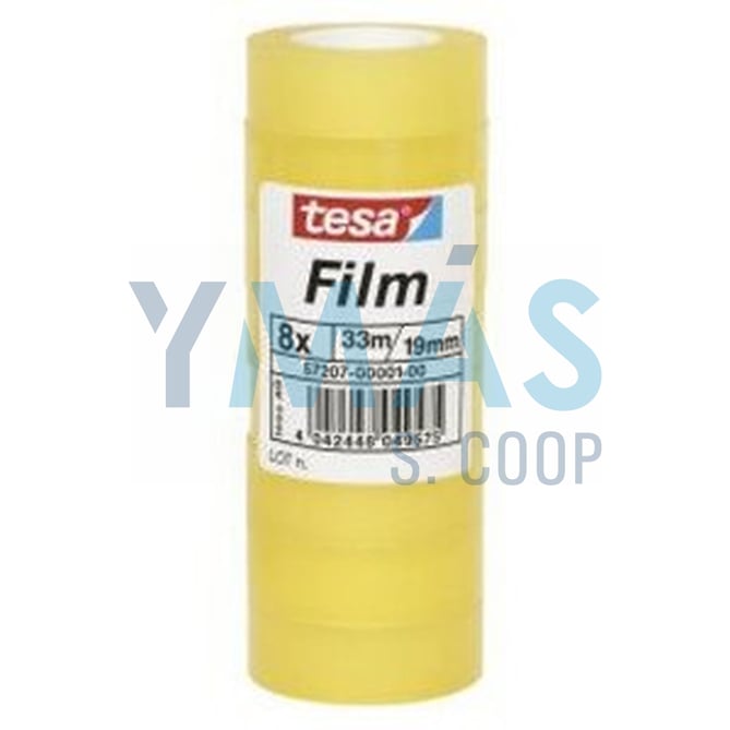 CINTA ADHESIVA TESAFILM 66X15MM. TRANSPARENTE