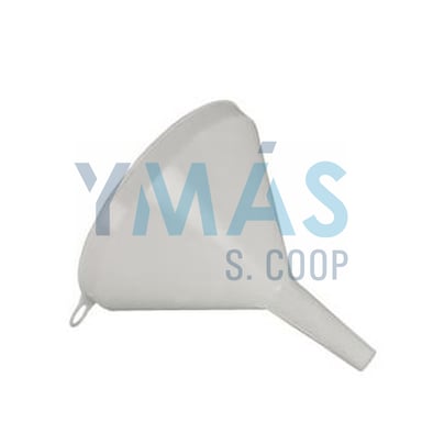 EMBUDO PLASTICO 26CM BLANCO