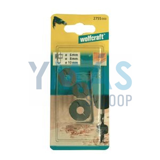 TOPE P/BROCAS 6-8-10MM (3 UNDS.)