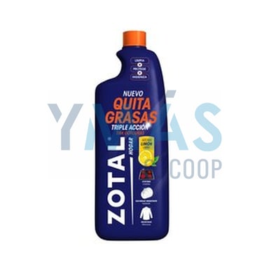 QUITAGRASAS RECAMBIO 750ML ZOTAL