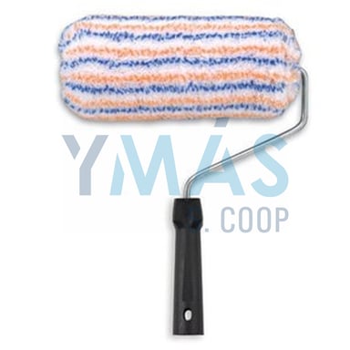 RODILLO TRICOLOR ACOLCHADO 22CMS D/60