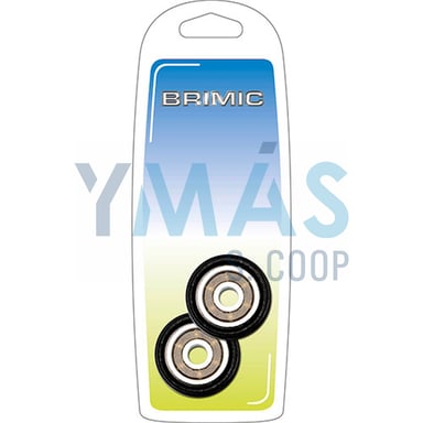 RODAMIENTO MOSQUITERA RD5 PEQUEÑO NEGRO NYLON 2UD