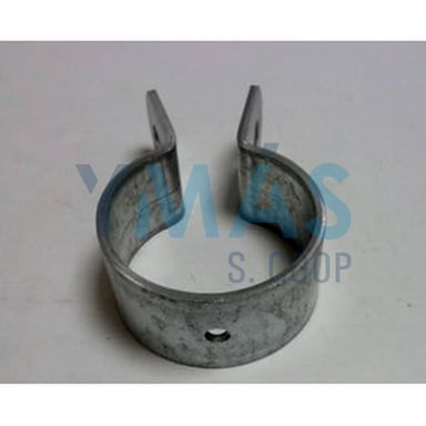 ABRAZADERA 45 MM P/POSTE ARRANQUE GALVANIZADA