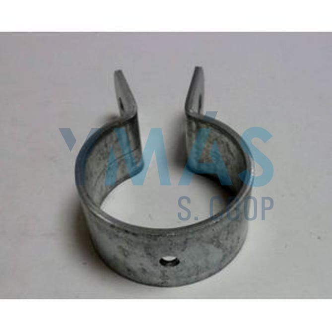 ABRAZADERA 45 MM P/POSTE ARRANQUE GALVANIZADA