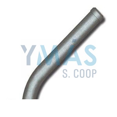 POSTE 1M C/QUIEBRO 45MM GALVANIZADO