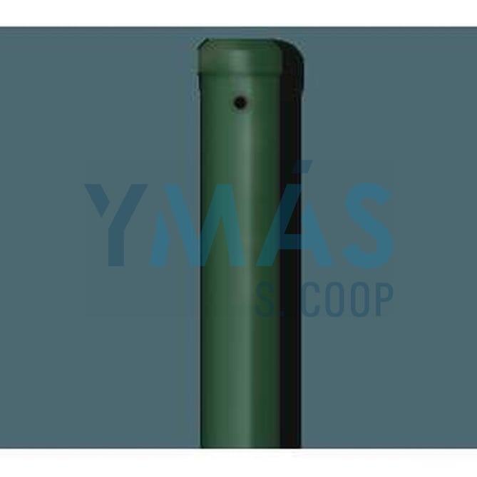 POSTE 1M S/QUIEBRO 48MM VERDE PLAST.