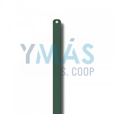 PLETINA ARRANQUE P/POSTE 1,5 M VERDE PLAST.